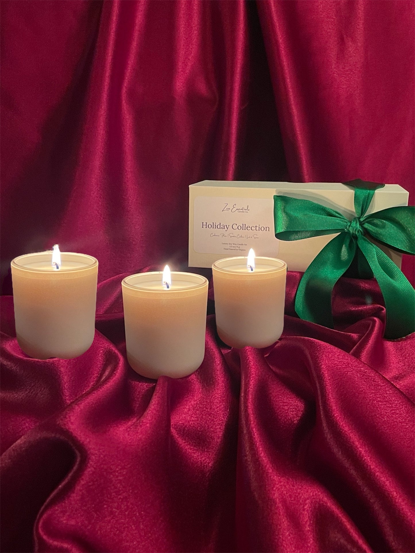 Holiday Candle Trio